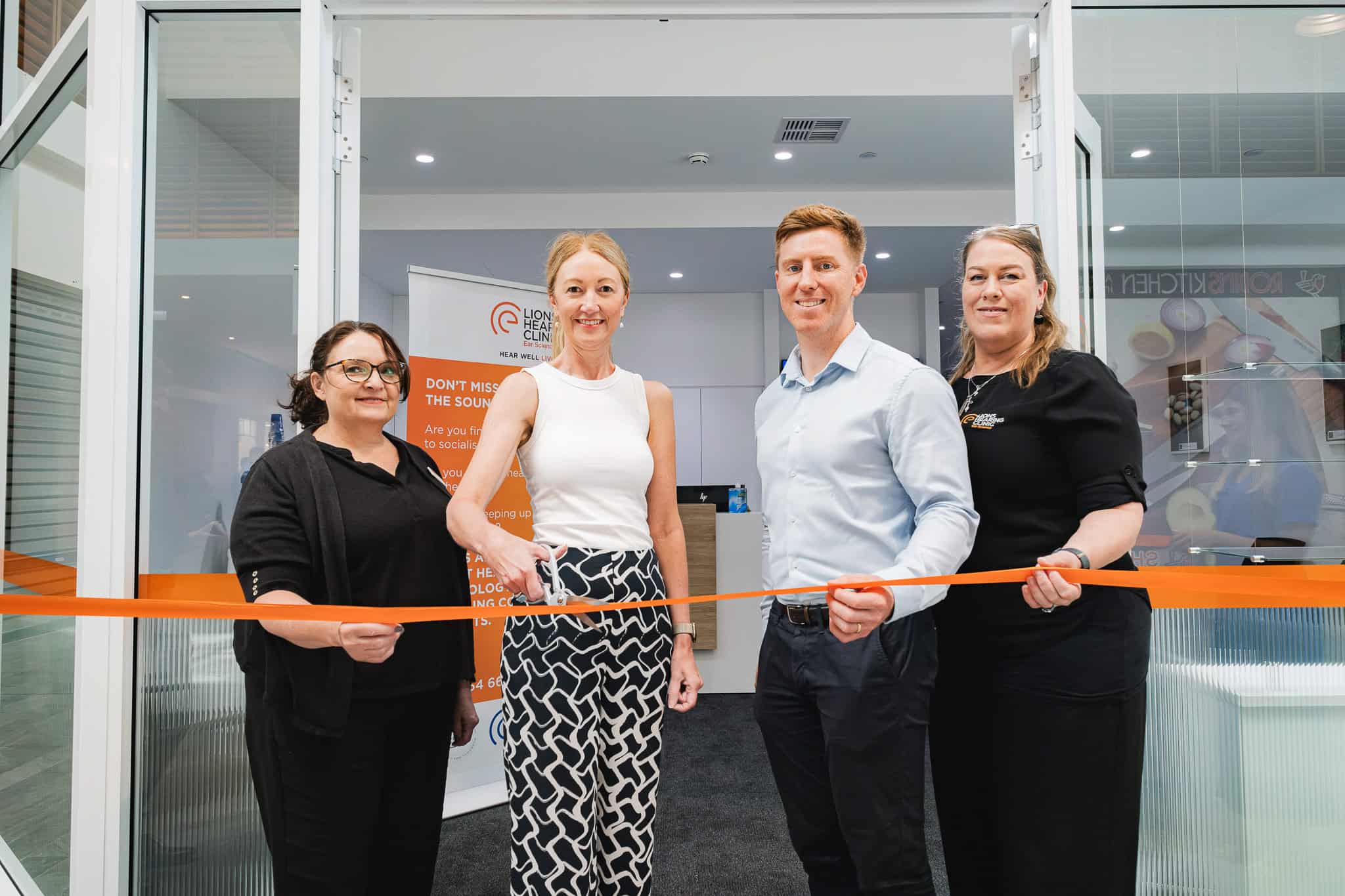 Ribbon cutting ceremony at the Mandurah Clinic